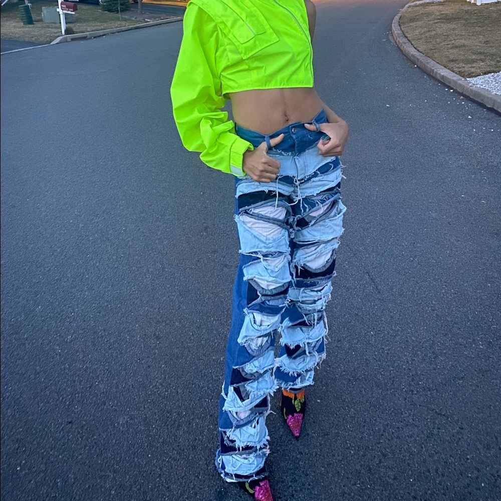 Ripped jeans